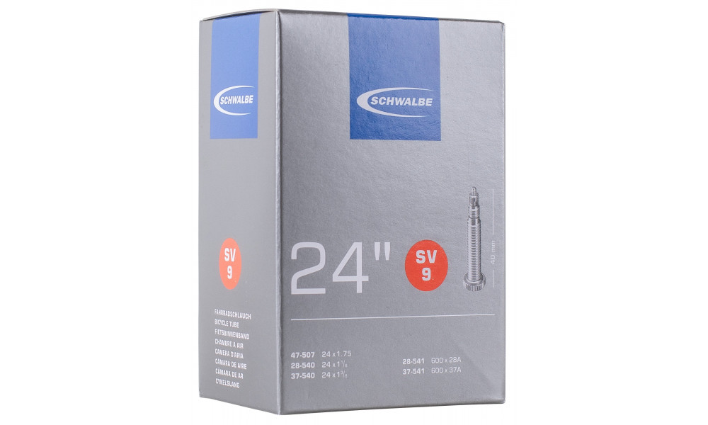 Tube 24" Schwalbe SV9 (28-540/37-541) - 1