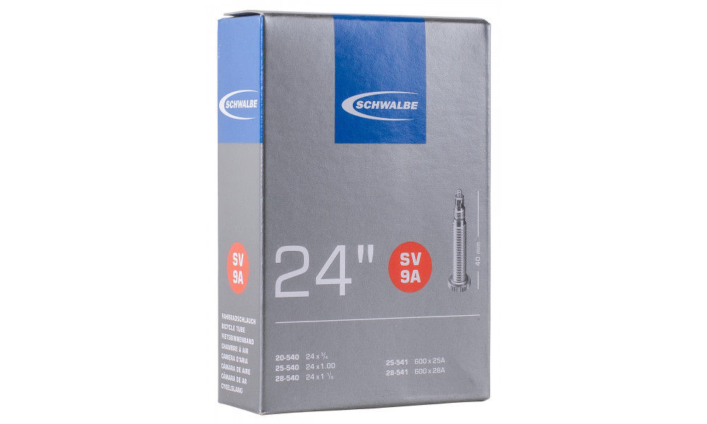 Камера 24" Schwalbe SV9A (20/28-540) - 1