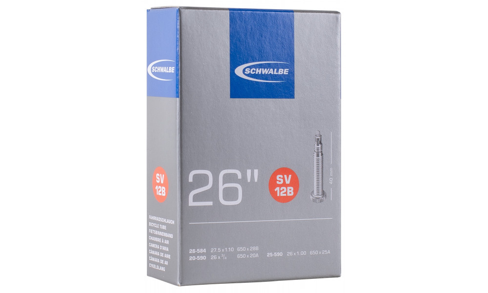 Tube 26" Schwalbe SV12B (20/25-590) - 1