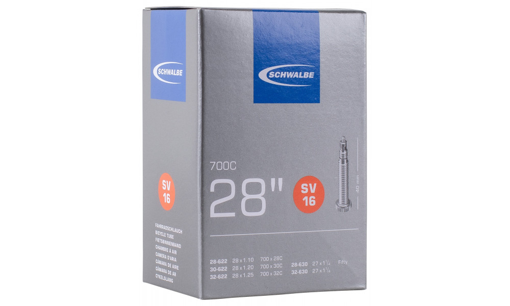 Tube 27/28" Schwalbe SV16 (28-622/32-630) - 1