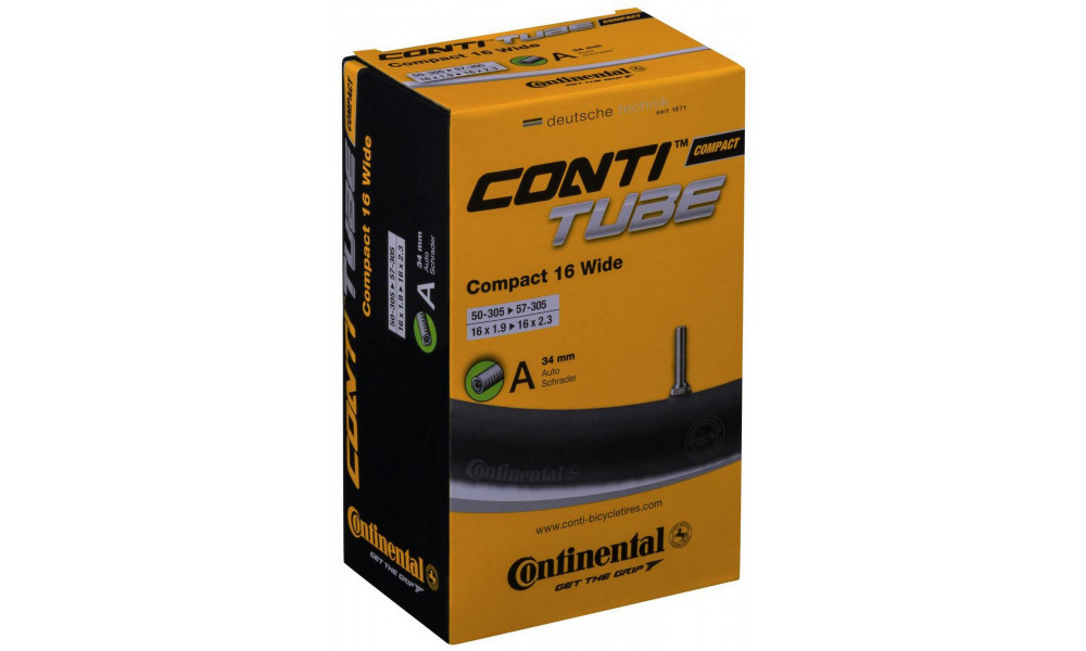 Tube 16" Continental Compact wide A34 (50/57-305) 