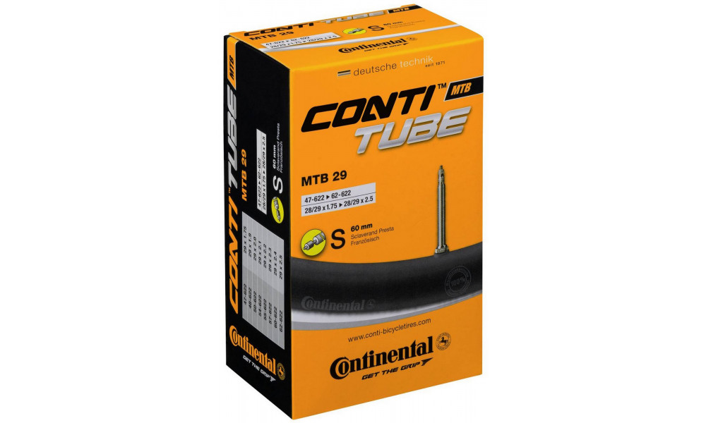 Tube 29" Continental MTB S60 (47/62-622) 