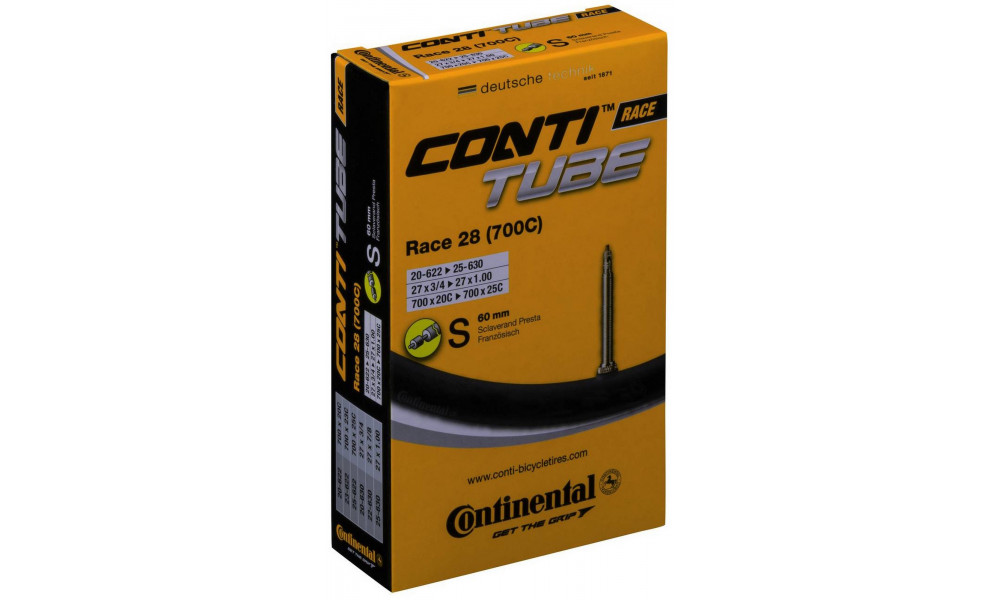 Tube 28" Continental Race S60 (20-622/25-630) 