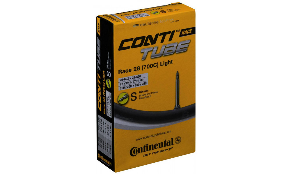 Kamera 28" Continental Race Light S60 (20-622/25-630) 