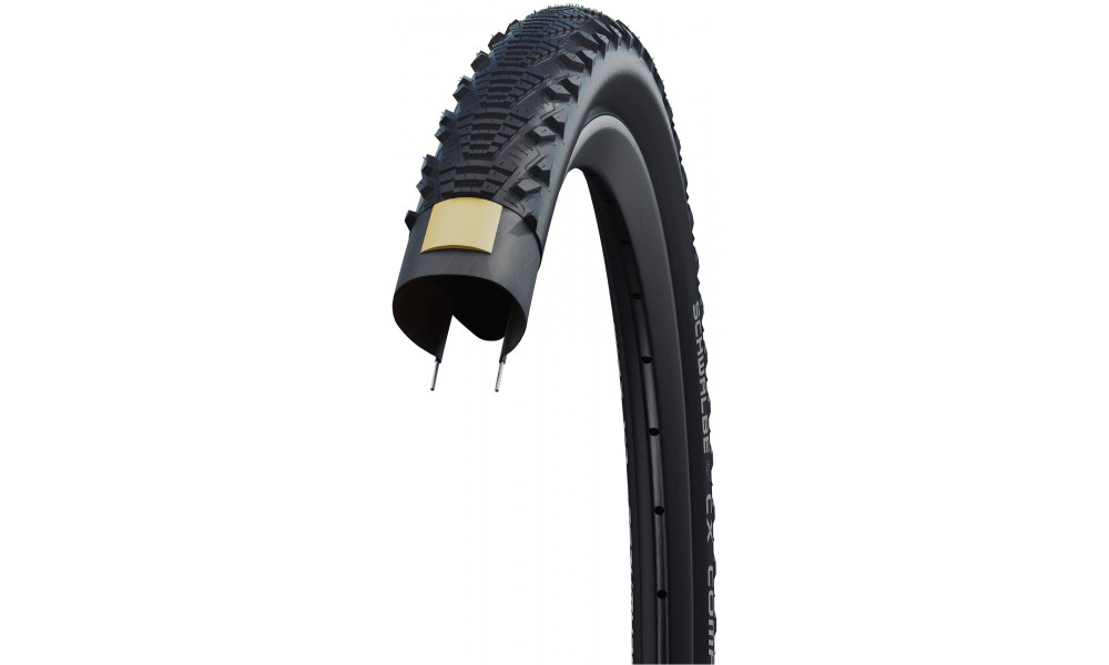 Шина 28" Schwalbe CX Comp HS 369, Active Wired 40-622 / 28x1.50 Black - 3