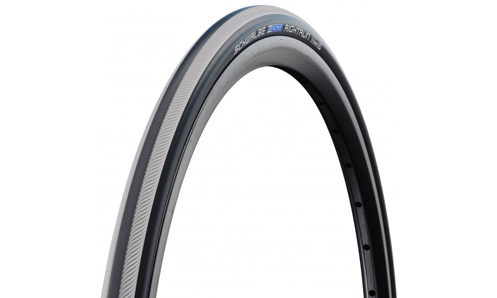 Tire 24" Schwalbe Rightrun HS 387 Active Wired 25-540 Grey - 1