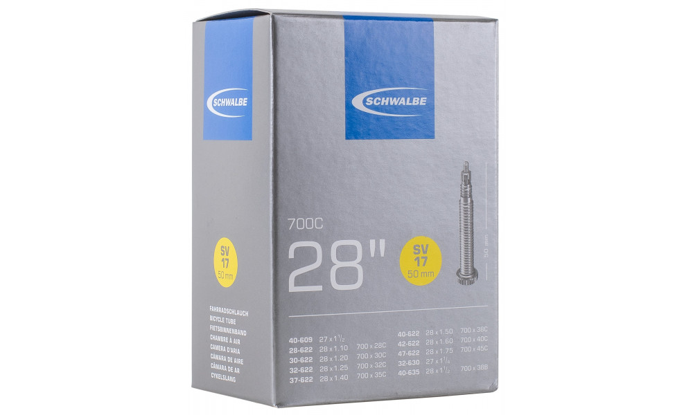 Tube 27/28" Schwalbe SV17 (50mm) (28/47-622) - 1