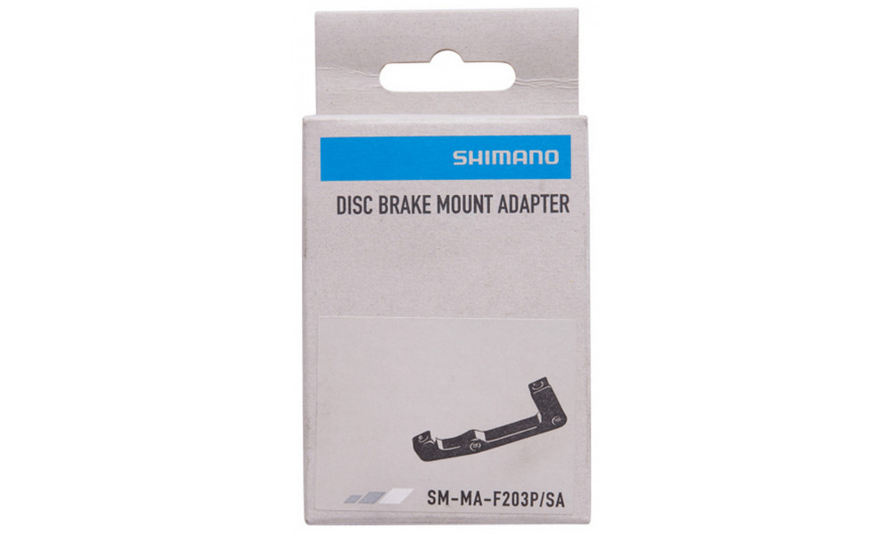 Mount adapter for front disc brake Shimano SM-MA-F203P/S - 2
