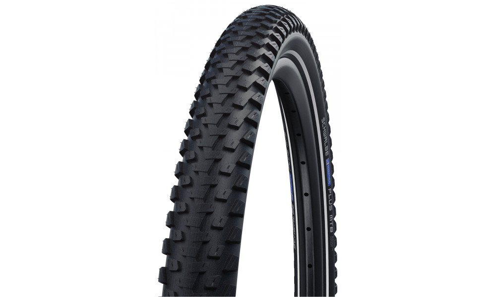 Шина 26" Schwalbe Marathon Plus MTB HS 468, Perf Wired 54-559 / 26x2.10 Black-Reflex - 1