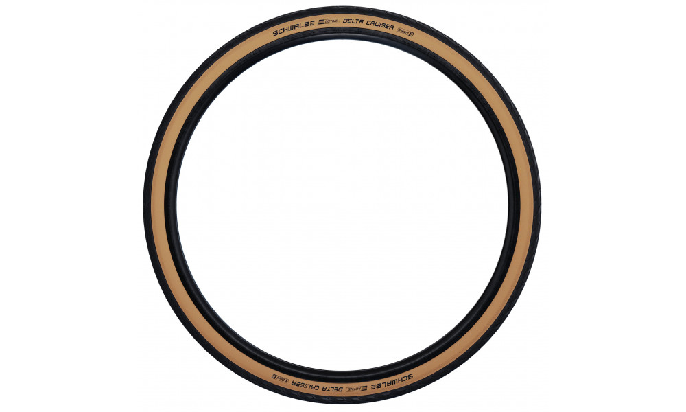 Tire 28" Schwalbe Delta Cruiser HS 431, Active Wired 28-622 / 700x28C Gumwall - 2