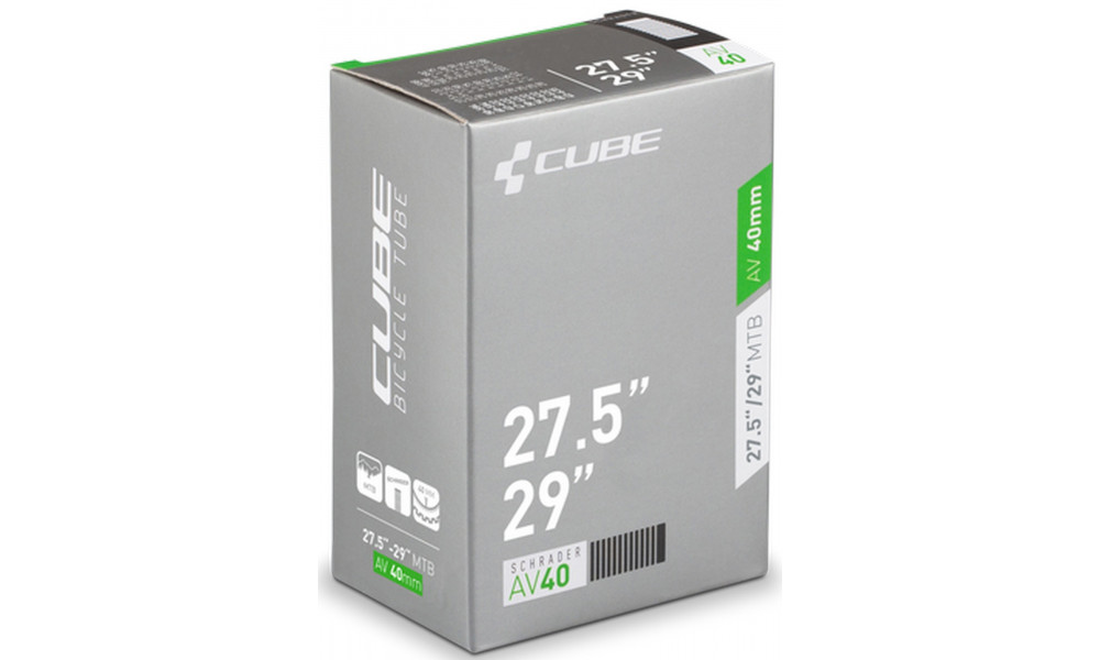 Tube 27.5"/29" Cube MTB AV 40mm 40/60-584/635 - 1