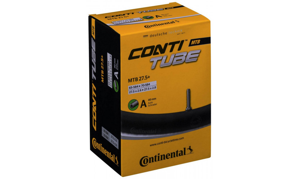 Tube 27.5"+ Continental MTB A40 (65/70-584) 