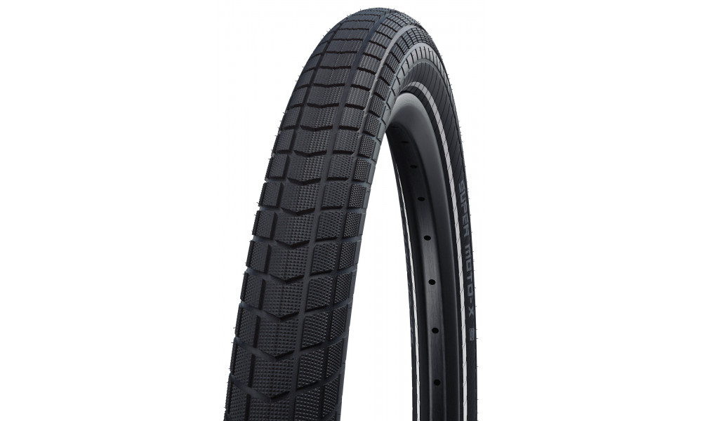 Tire 20" Schwalbe Super Moto-X HS 439 Perf Wired 62-406 Reflex Addix - 1