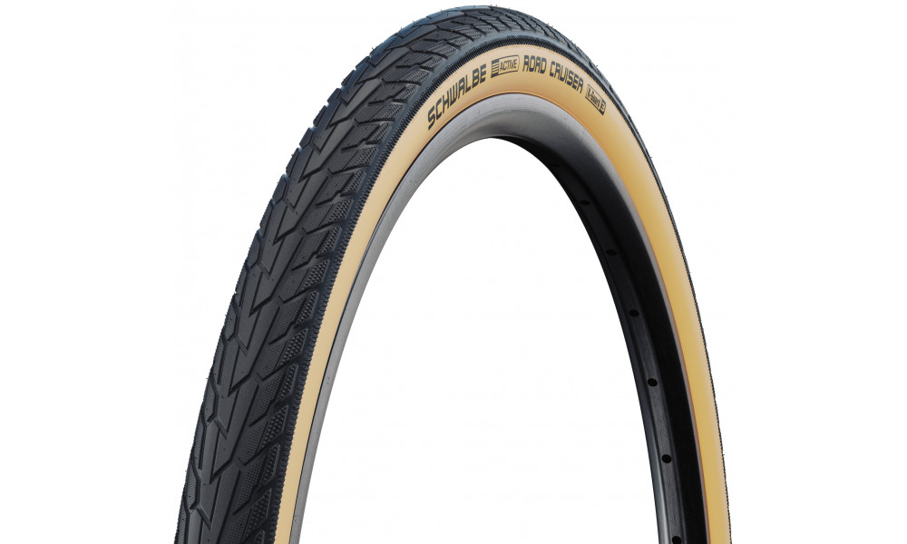 Tire 28" Schwalbe Road Cruiser HS 484, Active Wired 47-622 / 28x1.75 Gumwall - 1