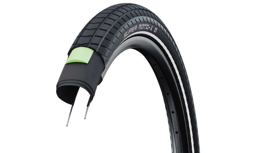 Шина 26" Schwalbe Super Moto-X HS 439, Perf Wired 62-559 Reflex Addix - 3