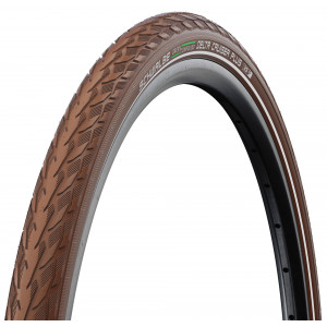 Tire 28" Schwalbe Delta Cruiser Plus HS 431, Active Wired 37-622 / 28x1.40 Brown-Reflex