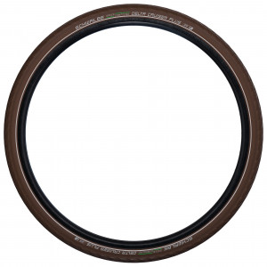 Шина 28" Schwalbe Delta Cruiser Plus HS 431 Active Wired 37-622 / 28x1.40 Brown-Reflex