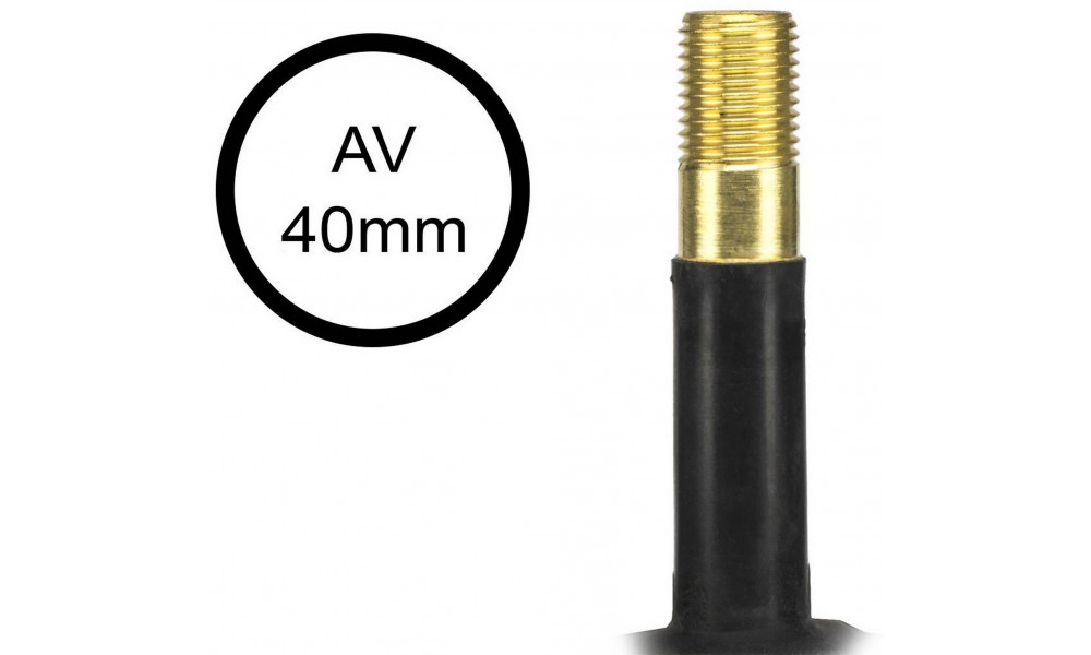 Tube Azimut 20 x 1.75/2.125 AV 40mm (1002) - 2