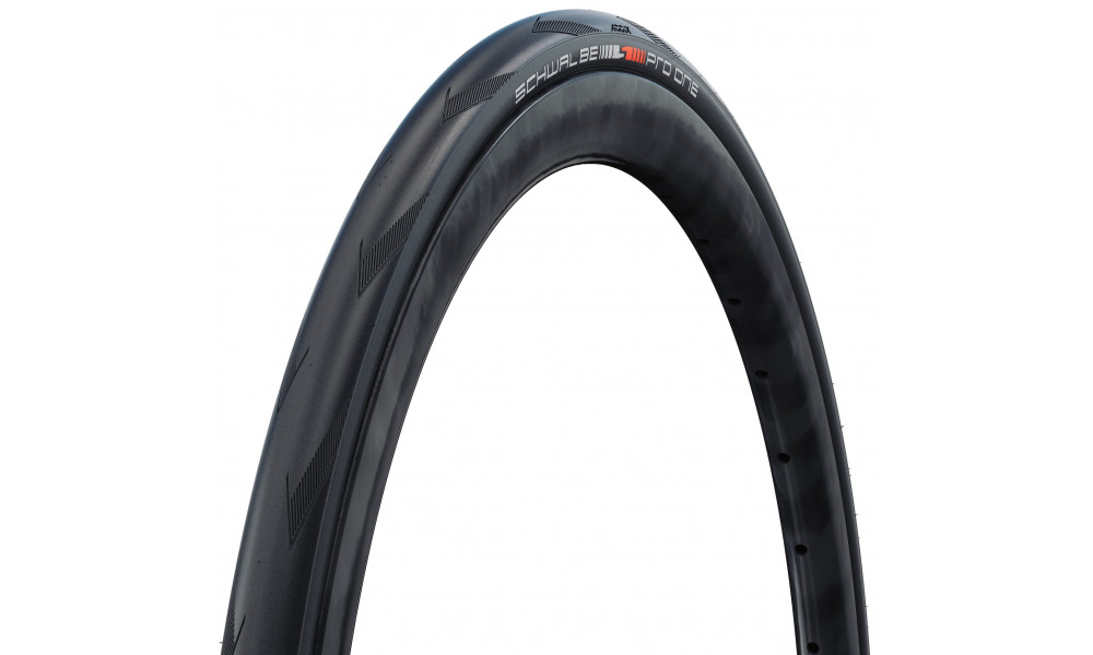 Tire 28" Schwalbe Pro One Tube Type HS 493A, Evo Fold. 25-622 / 700x25C Addix Race - 1