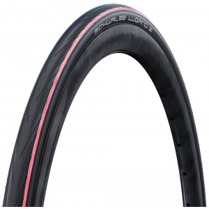 Tire 28" Schwalbe Lugano II HS 471, Active Fold. 25-622 / 700x25C Red Stripes