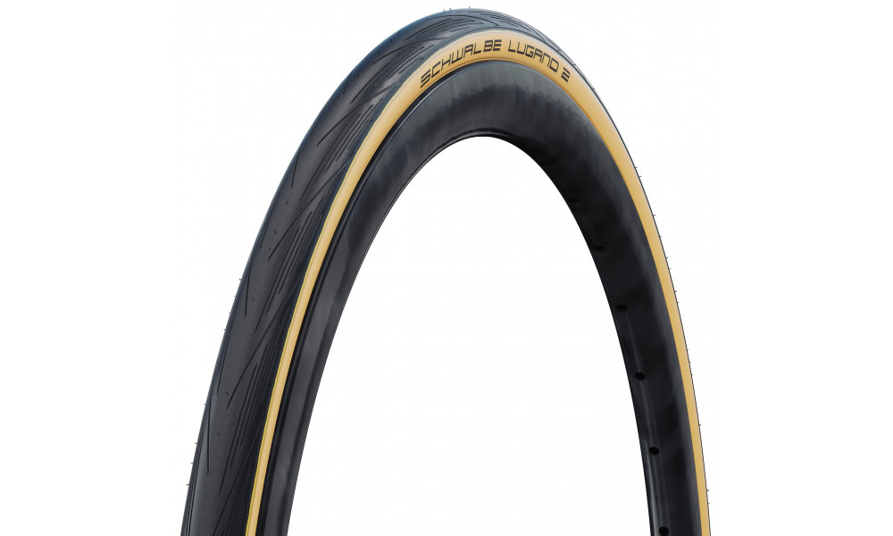 Шина 28" Schwalbe Lugano II HS 471 Active Wired 25-622 / 700x25C Classic-Skin - 1