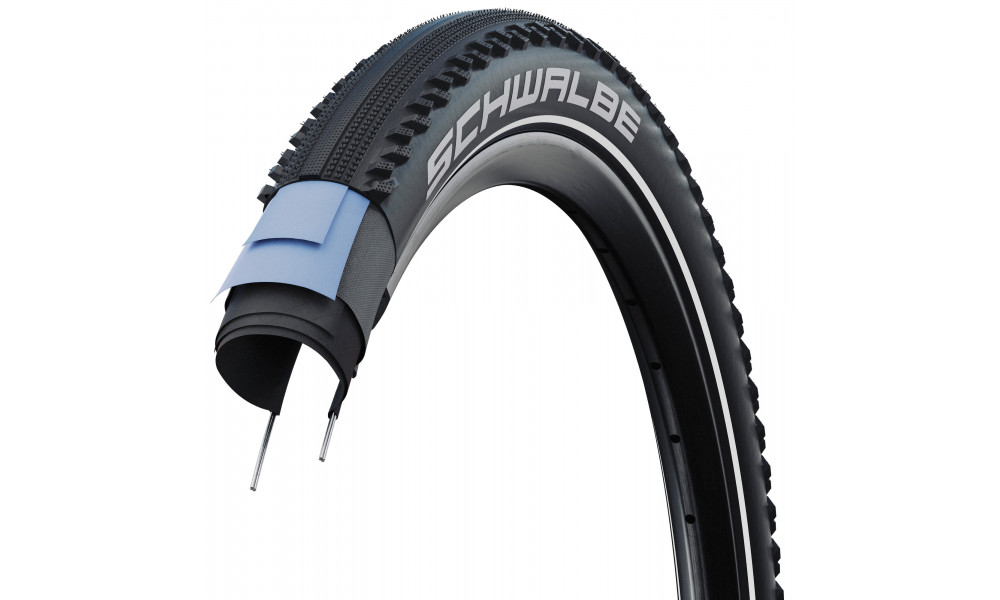 Шина 29" Schwalbe Hurricane HS 499 Perf Wired 62-622 / 29x2.40 Addix Reflex - 3
