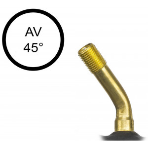 Tube Azimut 8" 1/2x2 AV 45o degree scooter/Xiaomi (1019)