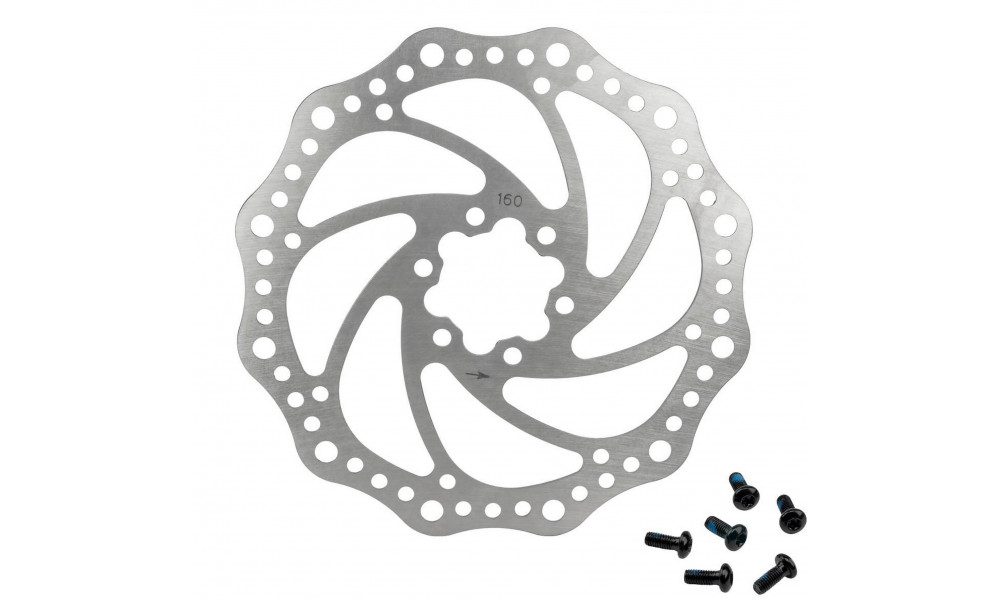 Disc rotor Saccon 160MM 6-bolt - 2