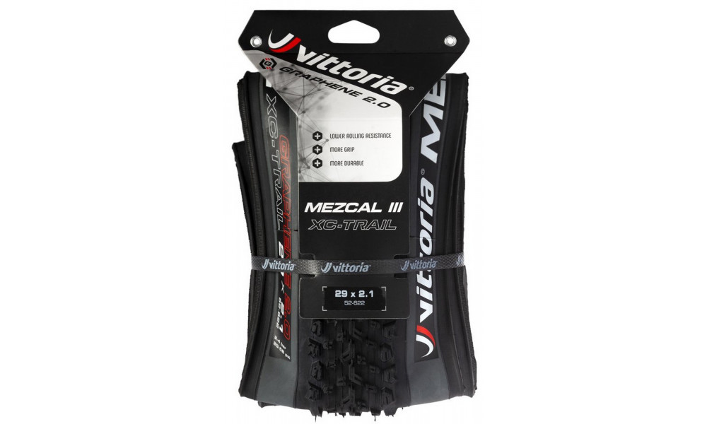 Шина 29" Vittoria Mezcal TNT Fold 29x2.1 / 52-622 anthracite - 2