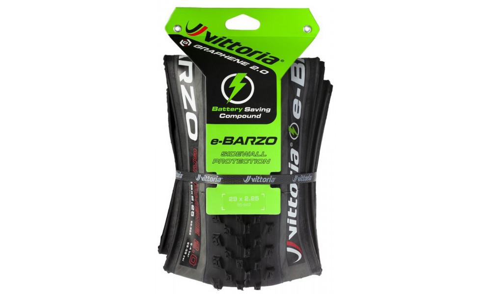 Шина 29" Vittoria e-Barzo TNT Fold 29x2.25 / 55-622 anthracite - 2