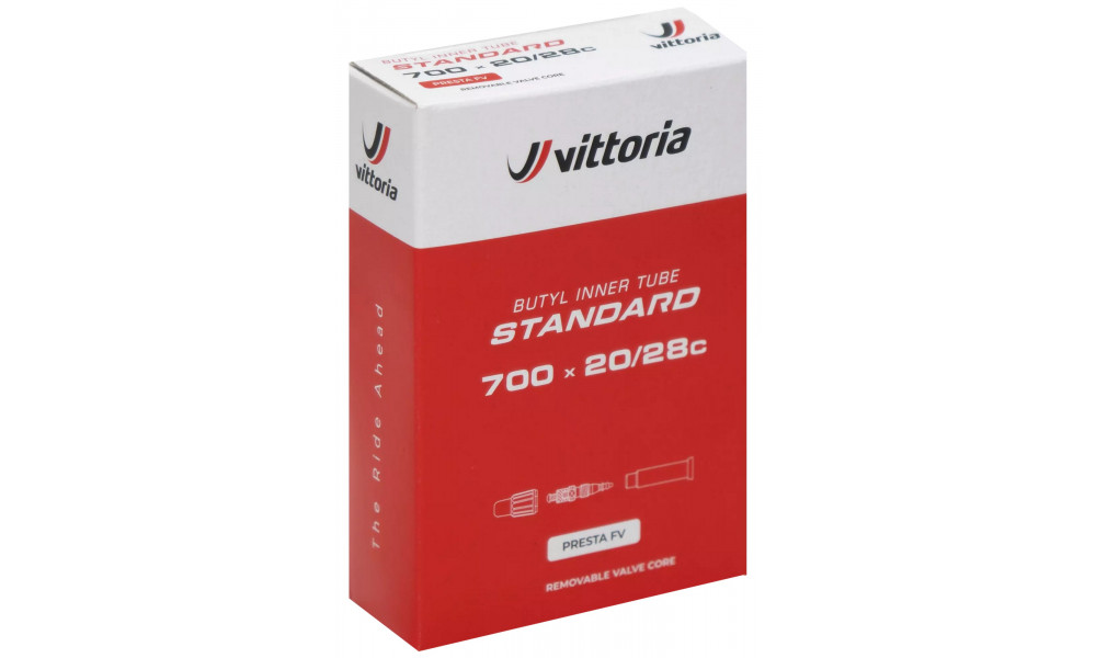 Tube 28" Vittoria Standard SV 60mm (700x20/28c - 20/28-622) - 1
