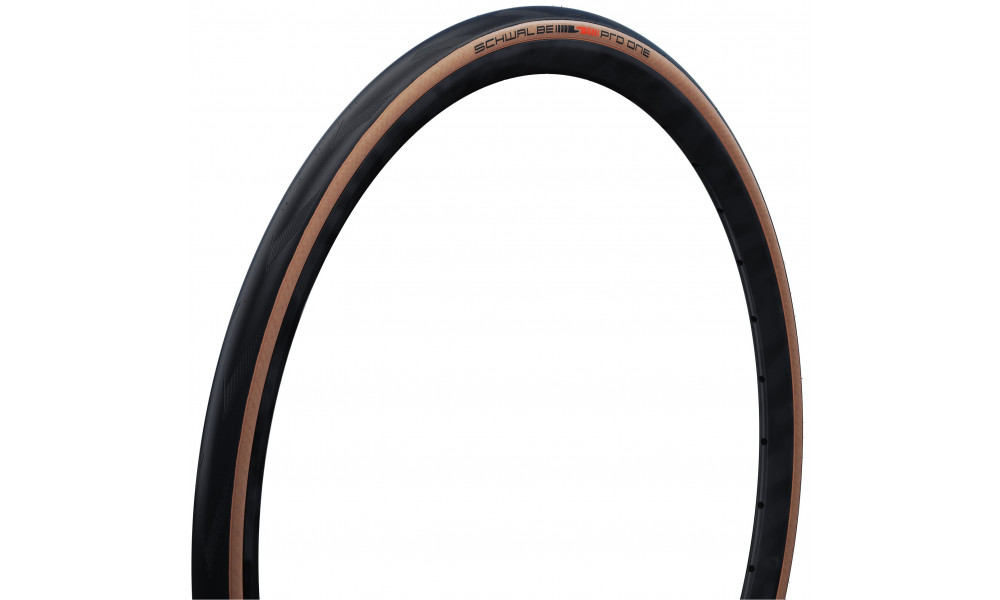 Шина 28" Schwalbe Pro One Tubeless Easy HS 493 Evo Fold 34-622 / 28x1.30, 700x34C Super Race Addix Race Transparent - 1