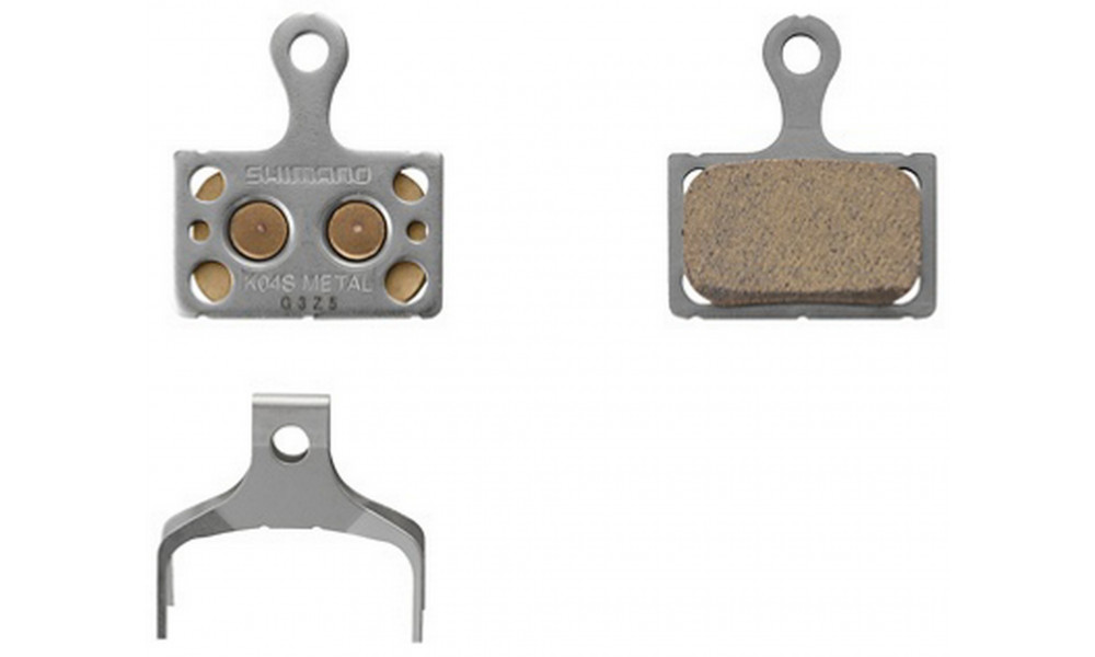 Disc brake pads Shimano K04S Metal - 1