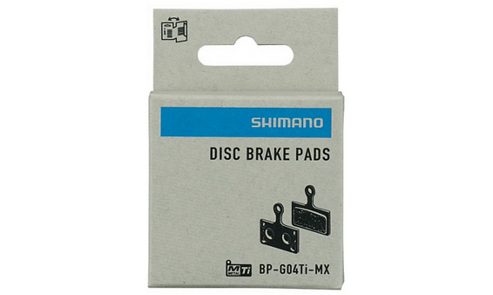 Disc brake pads Shimano G04TI Metal - 2