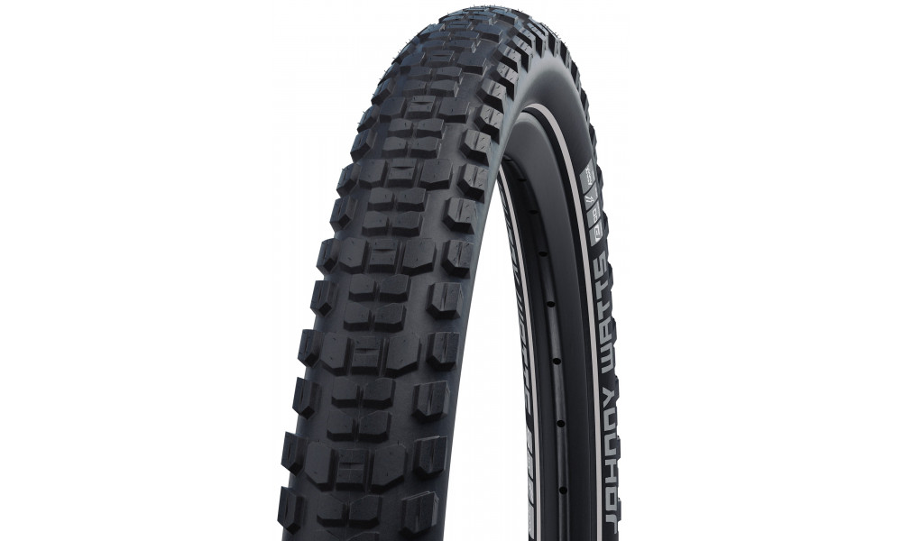 Tire 27.5" Schwalbe Johnny Watts HS 604 Perf Wired 65-584 / 27.5x2.60 DD Addix Black-Reflex - 1