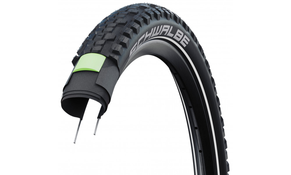 Шина 27.5" Schwalbe Johnny Watts HS 604 Perf Wired 70-584 / 27.5x2.80 DD Addix Black-Reflex - 3