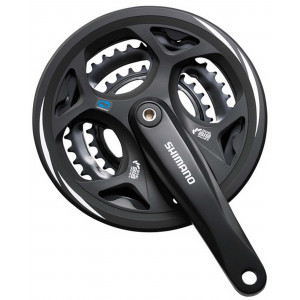 Блок передних звезд Shimano ALTUS FC-M311-48T 170MM 7/8-speed black