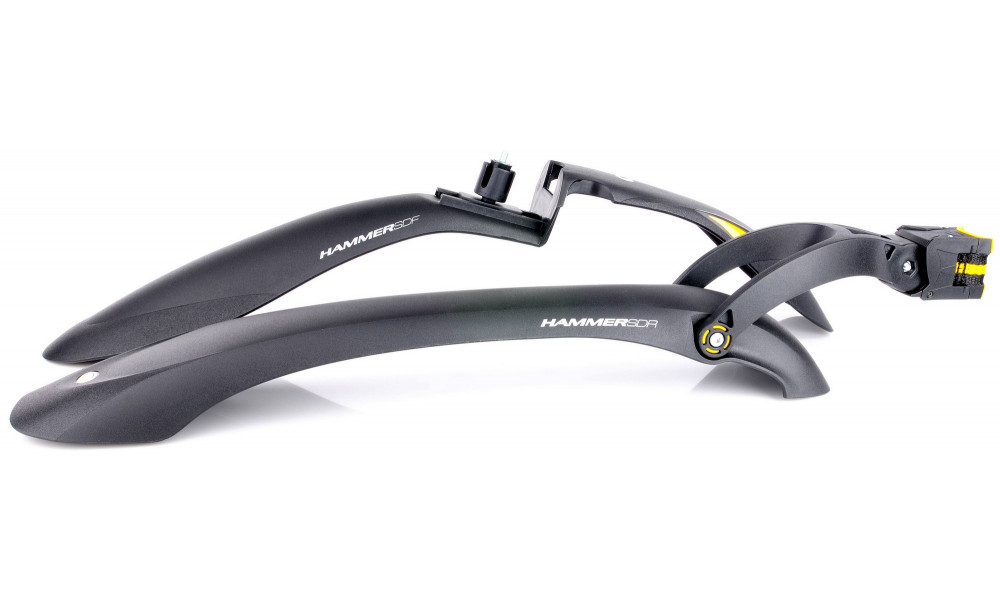 Комплект брызговиков Simpla Hammer SDE SPEEDstrap black - 4