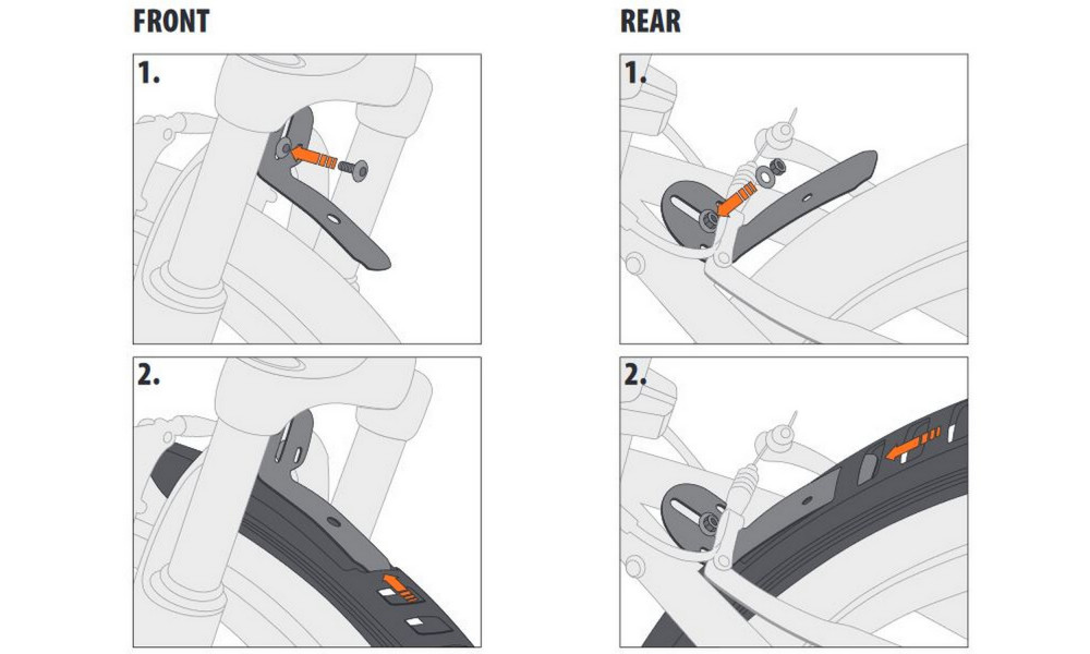 Mudguards set 26-27.5 SKS Velo 65 Mountain - 4