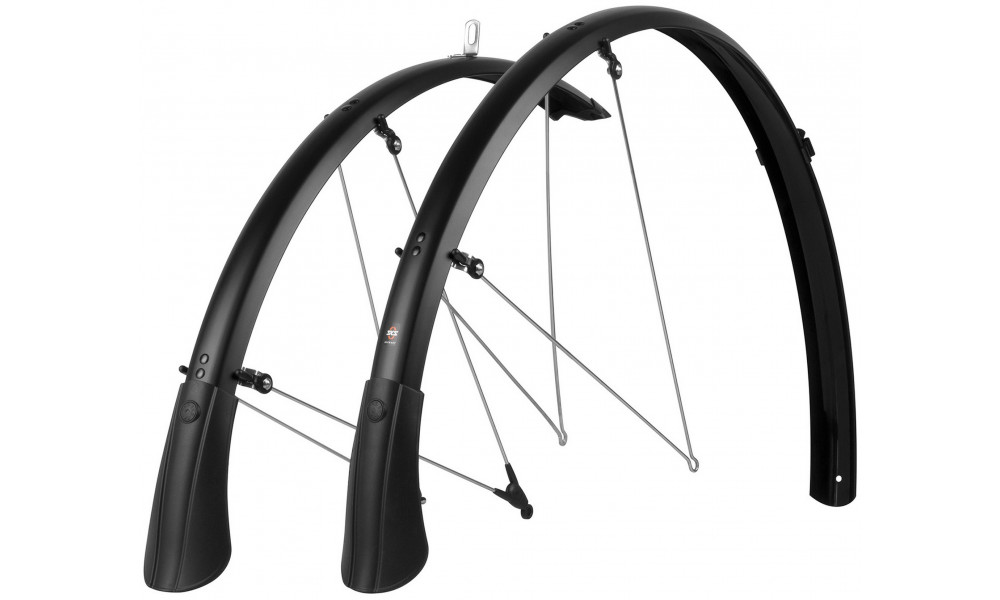 Mudguards set 28 SKS Bluemels 53mm black matt 