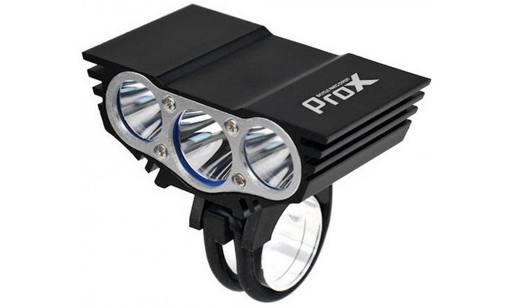 Передняя лампа ProX Tripple Power 3xCREE black - 2