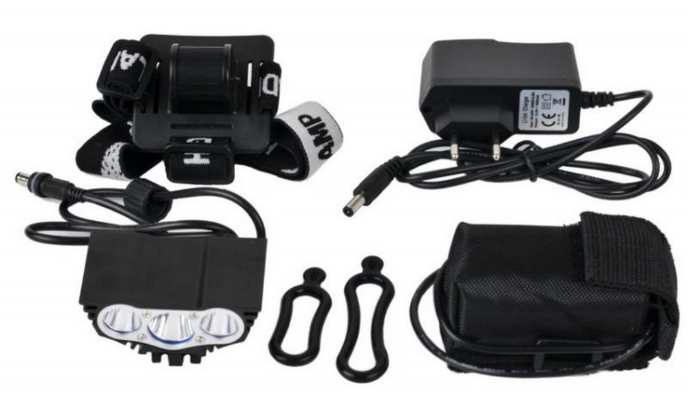 Передняя лампа ProX Tripple Power 3xCREE black - 3