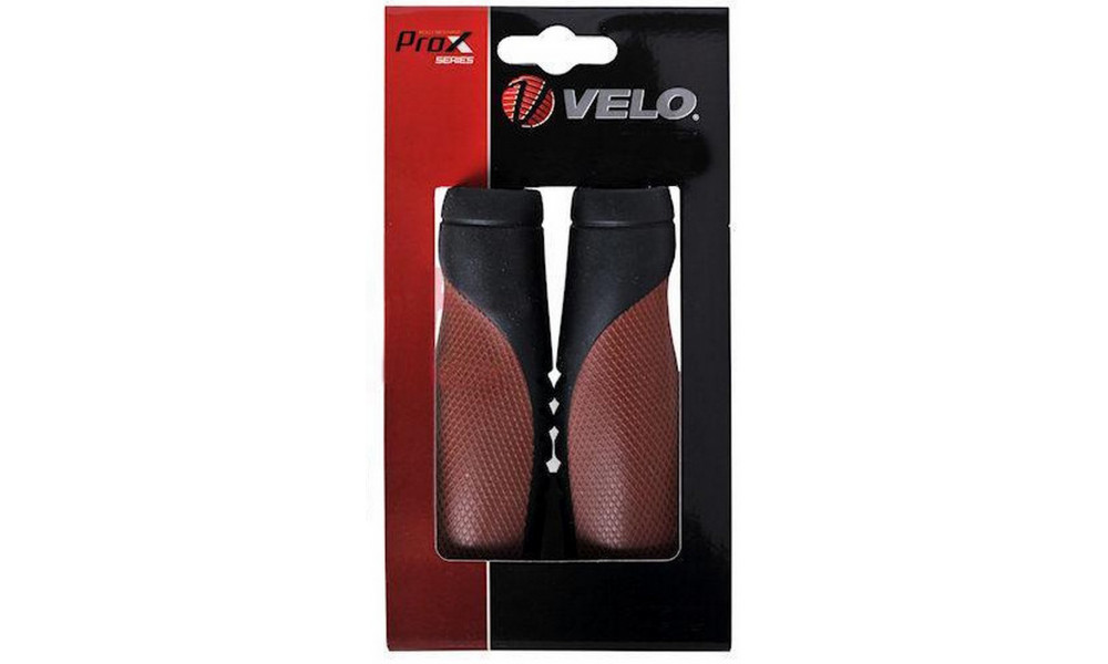 Grips Velo ProX VLG-1115AD3 130mm Comfort GEL black-brown - 2