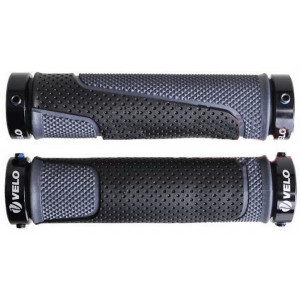 Ручки руля Velo ProX VLG-776AD3 129mm GEL Lock-on black-grey