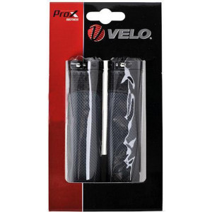 Ручки руля Velo ProX VLG-776AD3 129mm GEL Lock-on black-grey