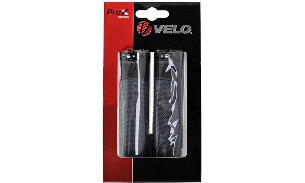Grips Velo ProX VLG-776AD3 129mm GEL Lock-on black-grey - 2