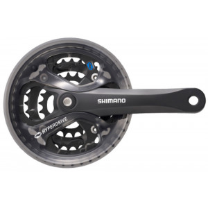 Front crankset Shimano ALTUS FC-M361-42T 175MM 7/8-speed black