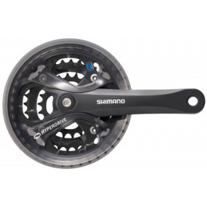 Блок передних звезд Shimano ACERA FC-M361-48T 175MM 7/8-speed black