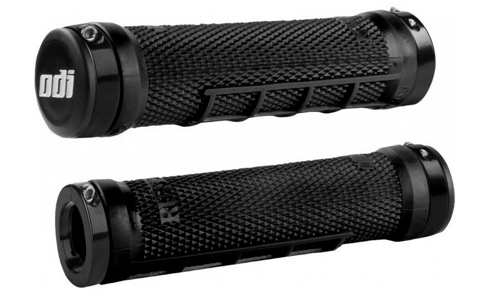 Ручки руля ODI Ruffian MX MTB Lock-On Bonus Pack Blacck/Black 