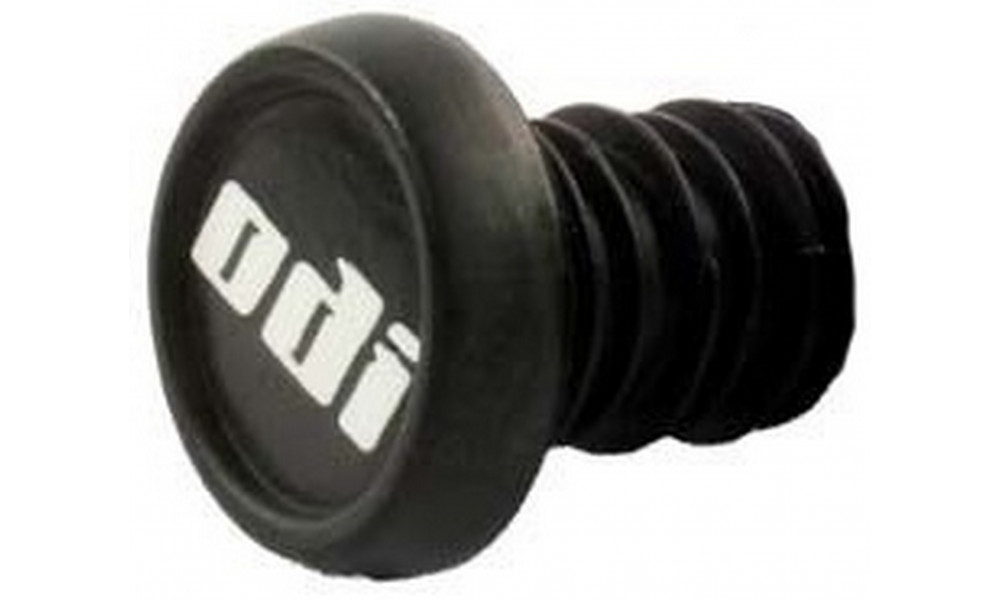 Handlebar end plug ODI BMX 2-Color Push-In Black 